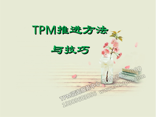 TPM推進(jìn)方法與技巧